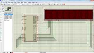 14 segment multiple character display using 8051 microcontroller [upl. by Lerred]