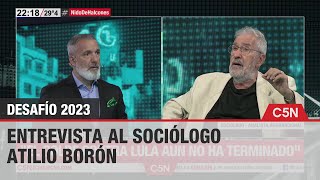 ATILIO BORÓN ¨MILEI es un pésimo ECONOMISTA es un gran ACTOR¨ [upl. by Bocyaj961]