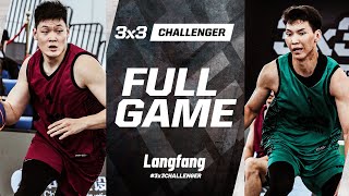 Beijing 🇨🇳 vs Sansar 🇲🇳  Full Pool Game  FIBA 3x3 Langfang Challenger 2024 [upl. by Nede824]