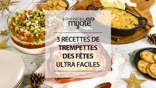 3 recettes de trempettes au fromage simples à faire [upl. by Cotter187]