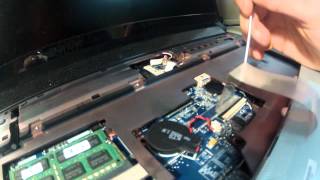 How to remove the keyboard of a Metabox  Clevo P170EM or Sager NP9170 [upl. by Cacilie572]