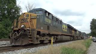 CSX River Line 1032024 CampO BNSF ES40DC ET44AH ES44AH CM44AC ES44C4 D944CW amp More [upl. by Edyaw]