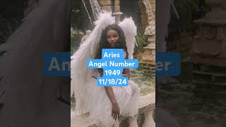 aries Angel NumberNumerology angelnumber numerology tarot love zodiac horoscope 1949 [upl. by Annuhsal]