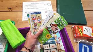 Homeschool Summer Workboxes and Routine [upl. by Dorrie]