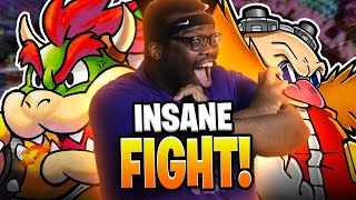 INSANE POWERSCALE Bowser VS Eggman DEATH BATTLE REACTION [upl. by Dnalyar926]