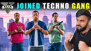 I JOINED TechnoGamerzOfficial GANG IN GTA 5 GRAND RP  GTA 5 GRAND RP [upl. by Myca]