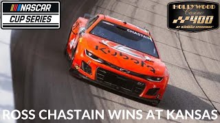 Ross Chastain Wins At Kansas [upl. by Corie]