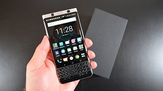 Blackberry KEYone Unboxing amp Review [upl. by Giorgia]