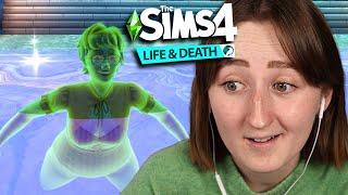 Playing The Sims 4 Life amp Death 3 Streamed 102824 [upl. by Ashly]