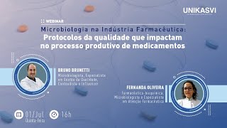 Webinar Microbiologia na Indústria Farmacêutica [upl. by Mali]