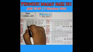 Prediksi macau hari ini 7 Oktober 2024 P1 Jam 1300  prediksi totomacaupool [upl. by Hege]