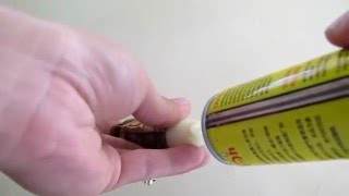 How to refill Wolf torch lighter with butane gas [upl. by Christabella]