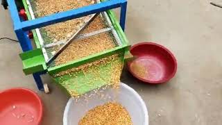 UGFX1 Grain Seeds Sorting Sieving Screening Winnowing Machine [upl. by Asela15]