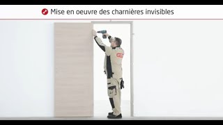 La mise en œuvre de KREATION sur charnières invisibles en images [upl. by Yesnikcm286]