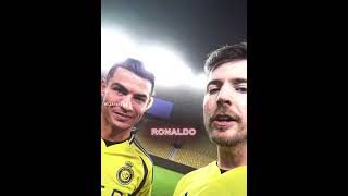 Ronaldo Really Made Mrbeast Change 🤯 [upl. by Latsryc]