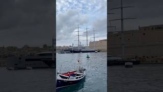 Superyacht Maltese Falcon luxury malta sailing [upl. by Clapper]