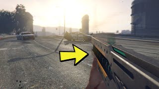 GTA 5  Proving Why the Railgun is Sucks GTA 5 Facts [upl. by Adnuhsat]