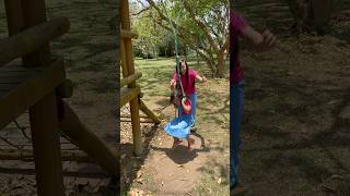 Swing spinning hurricane 😱😵‍💫😂 funny funnymoments mood comedy collor nature like shorts [upl. by Adnohsar]