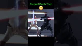 Prequel vs sequel fights in Star Wars [upl. by Ngo557]