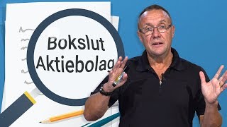 Bokslut  Aktiebolag  Onlineutbildning [upl. by Ahsekar]