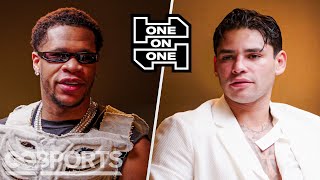 Devin Haney amp Ryan Garcia Have an Epic Conversation  One on One  GQ Sports [upl. by Jillene]