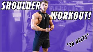 BIG SHOULDER SESSION  IMPROVE MUSCLE GROWTH [upl. by Fawnia]