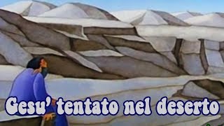 Le tentazioni di Gesù nel deserto  Bibbia per bambini [upl. by Bosson19]