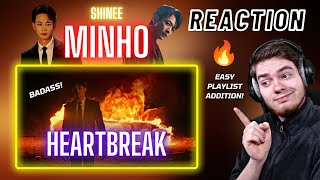 SHINee MINHO Heartbreak MV  REACTION [upl. by Demodena113]