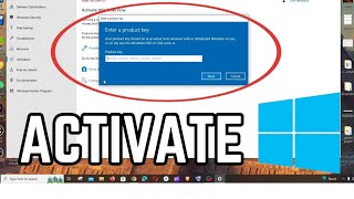 How to Activate Windows 10 using Product Key [upl. by Kendra259]