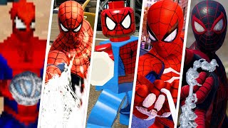 Web Shooters Evolution in SpiderMan Games [upl. by Deedee343]