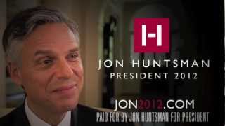 Jon Huntsman for President 2012 Ad  Only One [upl. by Adnaloy]