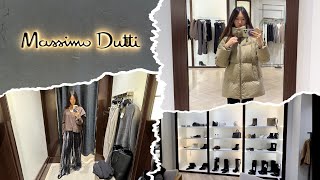 Shopping vlog Massimo Dutti  New collection  trying  шопинг и примерка [upl. by Llerred928]