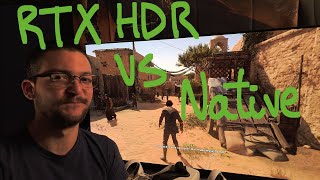 Native HDR has to be better than RTX HDR AC Mirage [upl. by Anitrak]