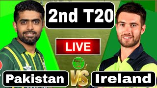 LIVE  Pakistan vs Ireland 2nd t20  IRE vs PAK 2nd 20 Live Today Pak toure Of Ire livestream [upl. by Anauqal]