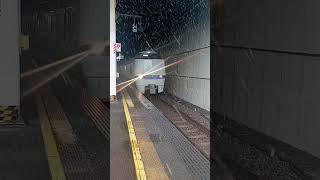 雪の舞う金沢駅と特急サンダーバード jr 鉄道のある風景 撮り鉄 train 電車 新幹線 鉄道 特急サンダーバード サンダーバード 北陸 北陸北陸新幹線 北陸本線 [upl. by Champaigne]