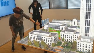 Skyline TerraExplorers Mixed Reality MR Powered by HoloLens [upl. by Darej724]