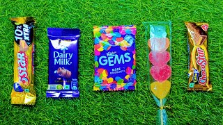 Satisfying Video  Unboxing GIANT Rainbow Lollipop Candy with Yummy Sweets Cutting ASMR [upl. by Akemej169]