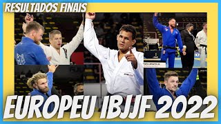 Finais do Europeu de Jiu Jitsu IBJJF 2022 Resultados e minha análise [upl. by Uziel157]