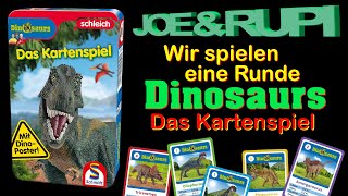 Joe amp Rupi  Wir spielen eine Runde Dinosaurier  Dinosaurs Kartenspiel  Trilogie Teil 3 von 3 [upl. by Neggem]