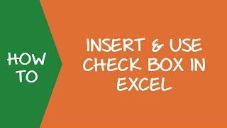 How to Insert a Checkbox in Excel to Create Interactive Lists and Charts [upl. by Gudrin]