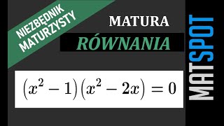 Matura 2020  równanie wielomianowe [upl. by Jevon]