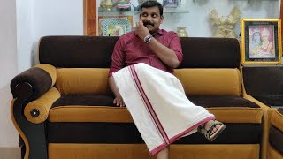 How to Wear Kerala Mundu  Dhoti Wearing കേരള സ്റ്റൈയിൽ മുണ്ട് ഉടുക്കാം Day Drive With Anjus [upl. by Aridni572]