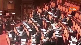 Premierato protesta opposizioni in Aula senatori tolgono la giacca obbligatoria da regolamento [upl. by Jeffie]