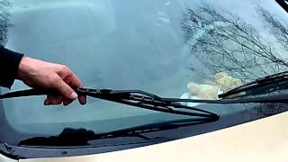 HOW TO Adjust windshield wipers and wiper arms to clean streak free [upl. by Lancelot]