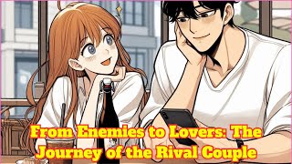 From Enemies to Lovers The Journey of the Rival Couple  Romance manhwa recap [upl. by Ferrel]