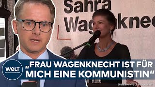 LANDTAGSWAHL CDU jubelt Koalition mit BSW laut Carsten Linnemann ausgeschlossen  WELT Interview [upl. by Dinan744]