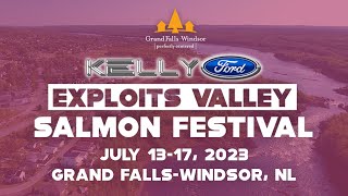 2023 Kelly Ford Exploits Valley Salmon Festival Event Schedule [upl. by Ragde719]