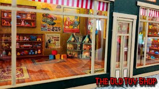 The Old Toy Shop DIY build diy mini christmas [upl. by Darnall]