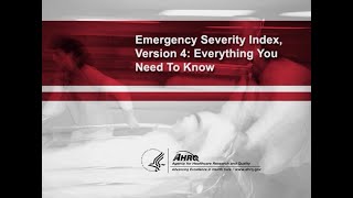 Emergency Severity Index [upl. by Aynodal]