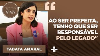 Tabata Amaral quotSão Paulo não pode ser governada por uma visão sóquot [upl. by Philbin]